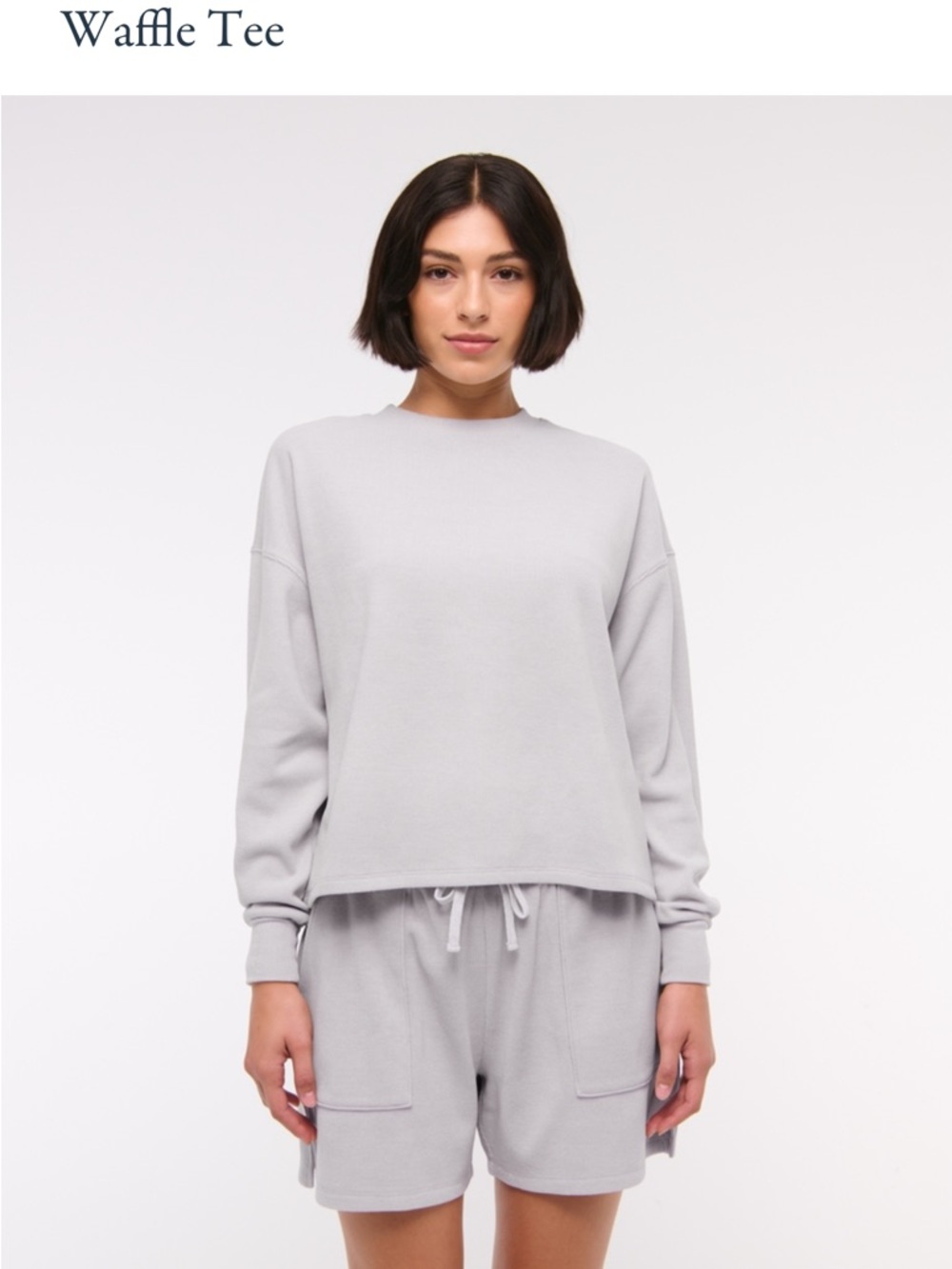 Abercrombie size small waffle long sleeve